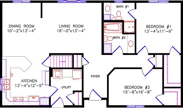 Floor Plan: 1060 Park Ridge