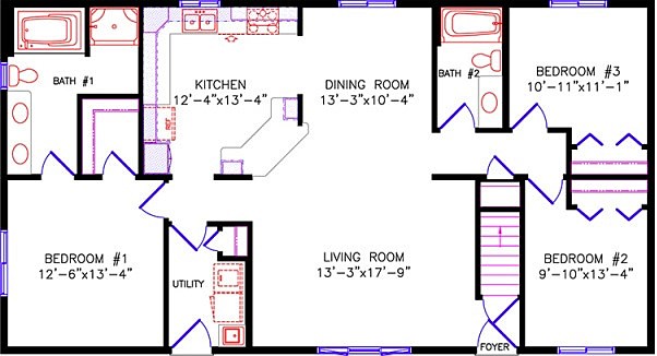 Alternate Floor Plan: 1636 Cambridge