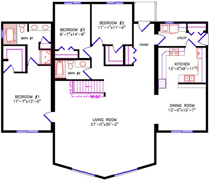 Floor Plan: 2060 Lakewood
