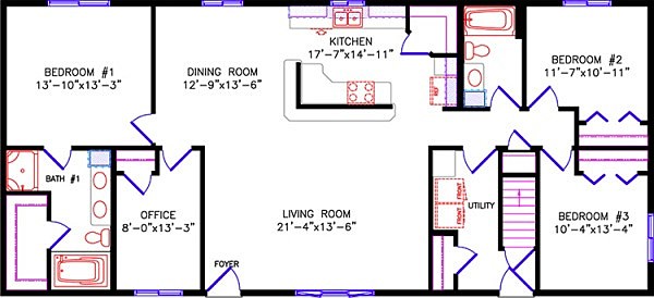 Alternate Floor Plan: 2101 Springdale