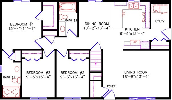 Alternate Floor Plan: 2235 Brookdale