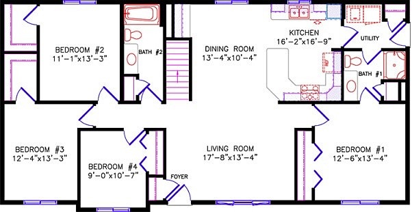 Floor Plan: 2251 Brookdale
