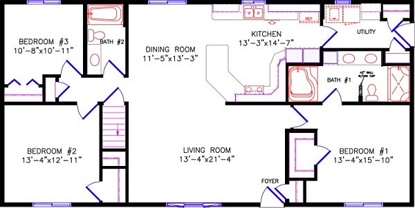Alternate Floor Plan: 2305 Brookdale