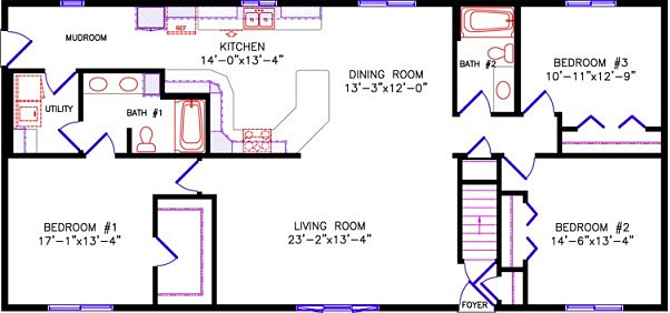 Floor Plan: 2315 Brookdale