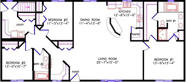 Floor Plan: 2320 Brookdale