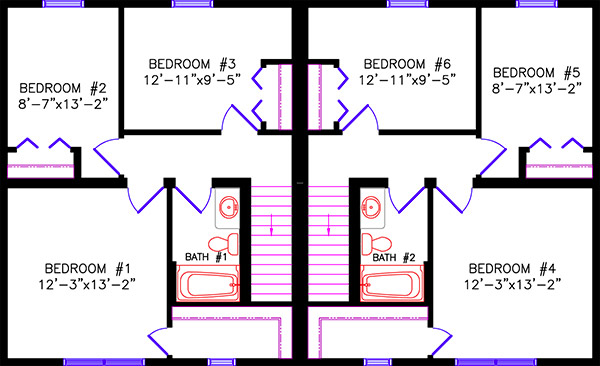 Floor Plan: 2630 Duplex Upper Level