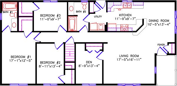 Alternate Floor Plan: 3210 Woodridge