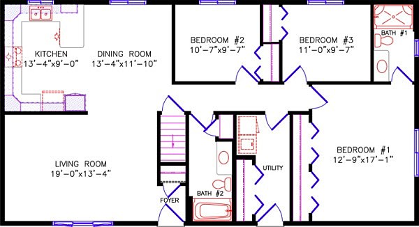 Alternate Floor Plan: 3320 Parkton