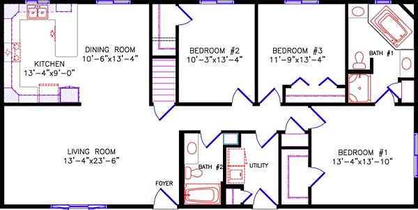 Alternate Floor Plan: 3321 Parkton