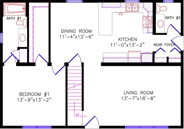 Floor Plan: 3550 Telmark