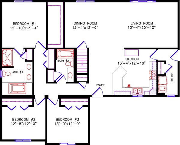 Alternate Floor Plan: 3631 Spectrum