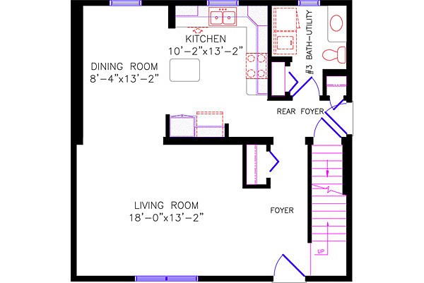 Alternate Floor Plan: 3810 Thomasville