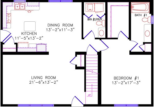 Floor Plan: 3850 Thomasville
