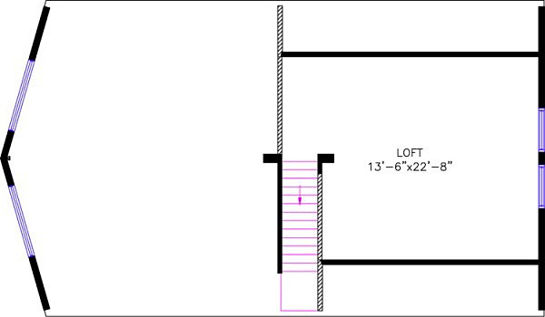 Floor Plan: 4715 Loft Upper Level