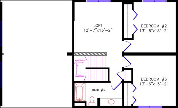 Floor Plan: 4730 Loft Upper Level