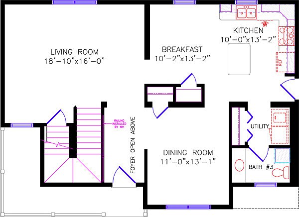 Alternate Floor Plan: 4910 Carrollton