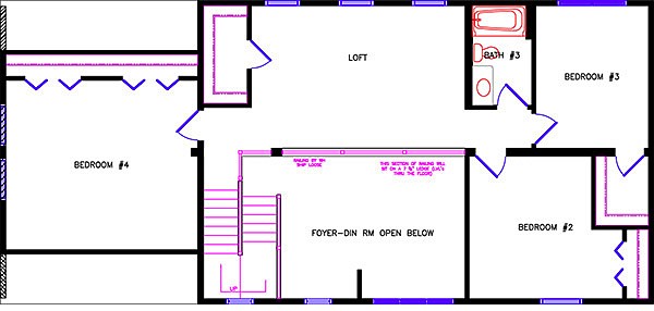 Floor Plan: 5205 Lexington Upper Level