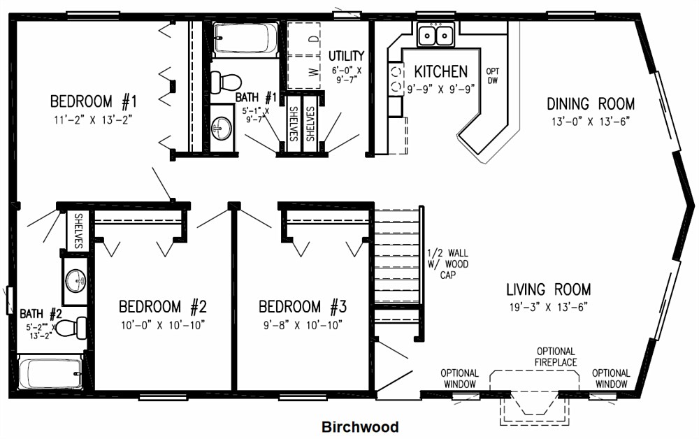 Floor Plan: Birchwood