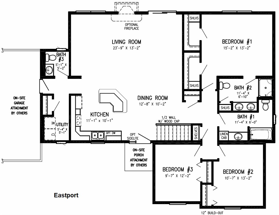 Floor Plan: Eastport