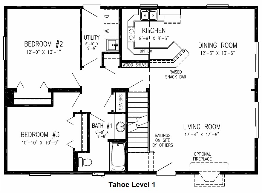 Floor Plan: Tahoe