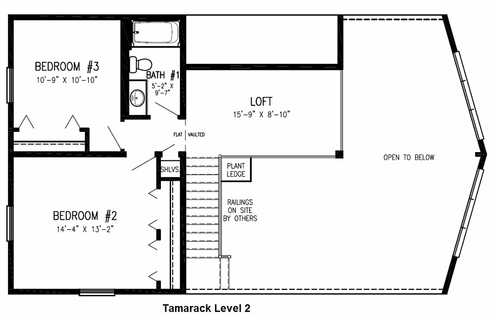 Floor Plan: Tamarack