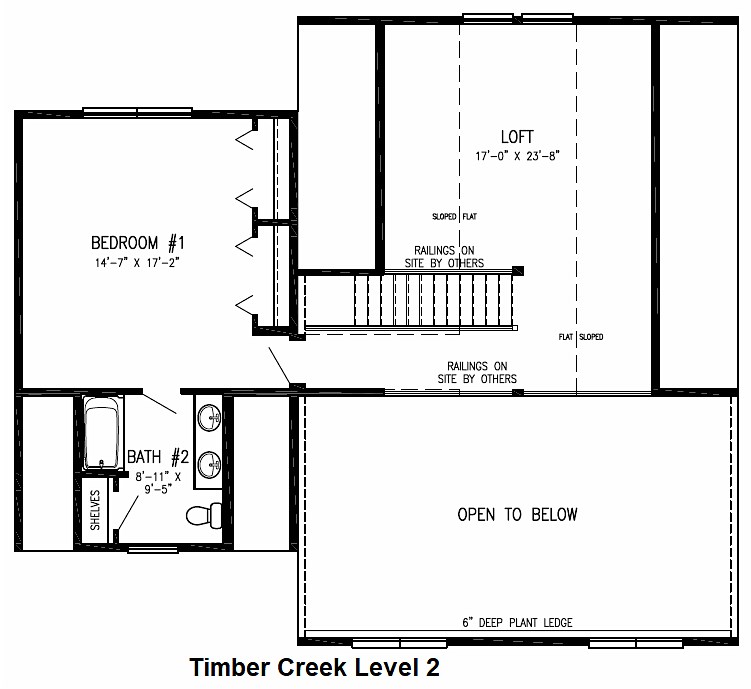 Floor Plan: Timber Creek