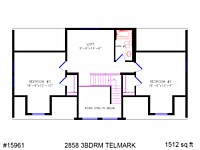 Telmark Model 8697 Floor Plans